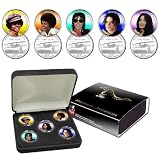Michael Jackson-Five Decades Colorized Coin Set (56905PMB)