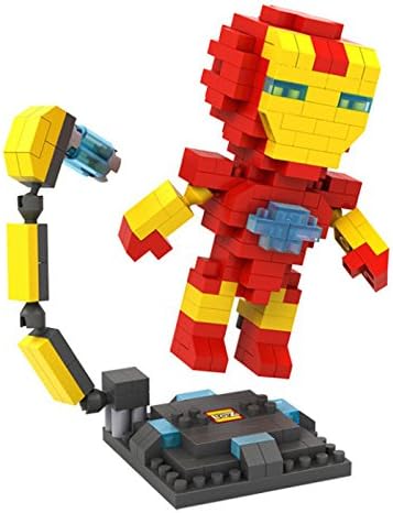 LOZ The Avengers Deadpool Iron Man Block Figures Model Toys Anime Building Blocks