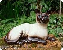 Beswick large Siamese cat 1559 Figurine