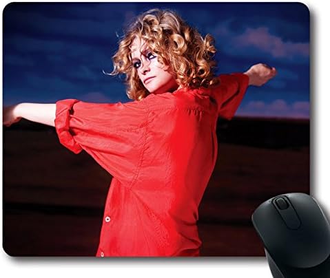 Custom Gaming Mouse Pad with Mass Effect-3 Shepard Commander Shepard Male Female Game Non-Slip Neoprene Rubber Standard Size 9 Inch(220mm) X 7 Inch(180mm) X 1/8(3mm) Desktop Mousepad Laptop Mousepads Comfortable Computer Mouse Mat