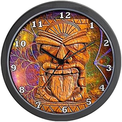 CafePress-Tiki God-Wall Clock