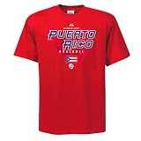 Puerto Rico 2009 World Baseball Classic Momentum T-Shirt by Majestic Athletic