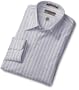 Van Heusen Men's Fitted Wrinkle Free Broadcloth Stripe Shirt