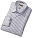 Van Heusen Men's Fitted Wrinkle Free Broadcloth Stripe Shirt