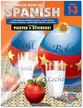 The Complete Book Of Spanish- Grades 1-3