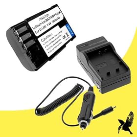 Halcyon 1800 mAH Lithium Ion Replacement Battery and Charger Kit for Pentax K-5 16.3 Megapixel Digital SLR Camera and Pentax D-LI90