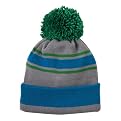 Men's Rugby Stripes Pom Hat - Grey