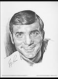1974 Jerry Lucas New York Knicks Lithograph