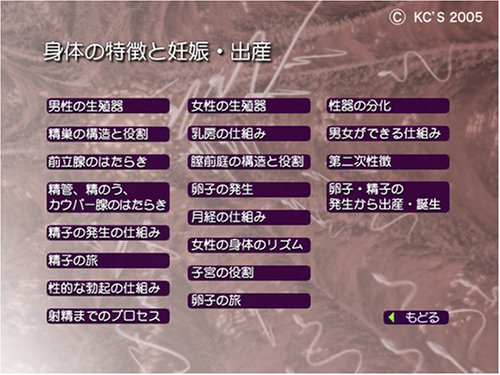 Cover image : 中高校生のための性教育用DVDソフト「SEXってなに？」