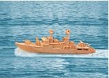 Destroyer 3D Woodcraft Construction Kit