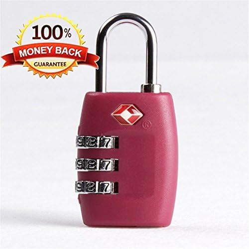 Ananbaby Tsa Lock Combination Travel Luggage Padlock - Heavy Duty, Airport Security Friendly
