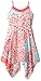 Amy Byer Girls' Big Sleeveless Hanky Hem Maxi Dress