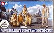 Tamiya 1/48 WWII US Navy Pilots w/Moto Tug