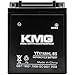 KMG YTX14AHL-BS Sealed Maintenance Free 12V Battery High Performance SMF OEM Replacement Powersport Motorcycle ATV Scooter Snowmobile Watercraft