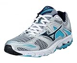 MIZUNO Wave Alchemy 12 Damen Laufschuhe, WeiÃ?/Schwarz/Silber/Blau, 42
