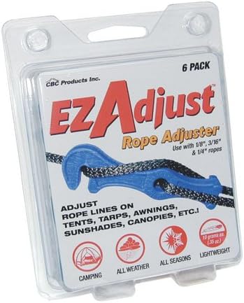 Cbc Products Inc Ez Adj Rope Adjuster Ezaray Tarp - Pack of 6