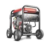 Briggs & Stratton Pro Series 30337 10,000 Watt 16 HP OHV V-Twin Gas Powered Portable Generator With Electric Start & Wheel Kit