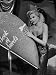 Gloria Pall, in Sexy Outfits and Poses, During TV Show, Voluptua, Living Goddess of Love Premium Photographic Poster Print by George Silk, 18x24