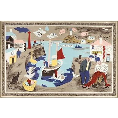 Julian Trevelyan 'Harbour' School Print