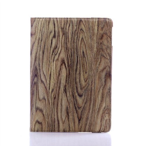 iPad Mini Case,iPad Mini 1/2/3 Generation Case-Walnut Wood Grain c Design 360 Rotating Magnetic Smart PU Leather Stand Flip Case with Auto Sleep/Wake Function For Apple iPad Mini 1/2/3 Generation Retina NEWEST(Gift Packaging Include:1x Clear LCD Screen Screen Skin Protector/1x Touch Stylus Pen/1x Clean Cloth)