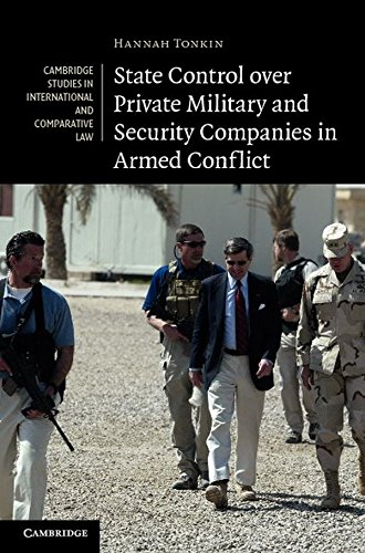state control over private military and security companies in armed conflict cambridge studies in international