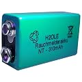 9 Volt NiMH - Blockakku, Nennkapazit�t 310mAh block akku H2Ole Rauchmelder Akku
