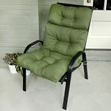 Greendale Home Fashions Outdoor High Back Chair Cushion, Summerside