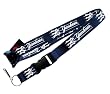New York Yankees Lanyard Keychain Id Ticket Clip - Blue