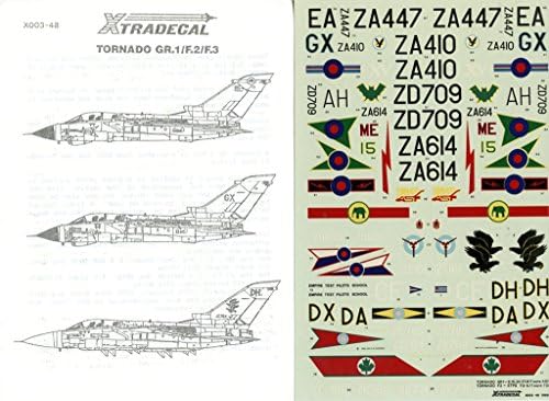Xtradecal 1:48 Tornado GR.1/F.2/F.3 #X003-48