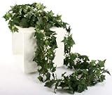 6 Foot Artificial Silk Flocked English Ivy Chain Garland