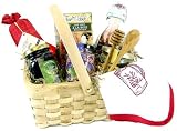 Gourmet Food : La Vie en Rose tea and sweets honey and jams gift basket