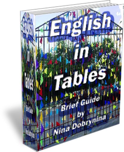 Textbook - English In The Tables - A Brief Guide to Sounds and Grammar