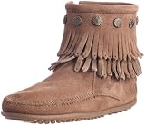 [レイビームス] Ray BEAMS MINNETONKA / ダブルフリンジ サイドジップ ブーツ