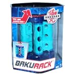 Bakugan Battle Brawlers Collector Case Blue BAKURACK with 5 Green Bakuclips