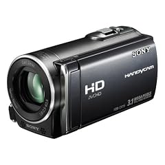 Sony HDR-CX115EB Full HD Camcorder (Flash, 25 fach optischer Zoom, 6,9 cm (2,7 Zoll) Display, EXMOR R Sensor, Touchscreen) schwarz