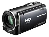 Sony HDR-CX115EB Full HD Camcorder (Flash, 25 fach optischer Zoom, 6,9 cm (2,7 Zoll) Display, EXMOR R Sensor, Touchscreen) schwarz