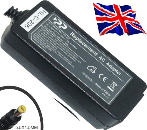 19v 1.58a Replacement Acer Aspire One Laptop And Dell Mini 9 10 12 / Netbook Ac / Dc Adapter / Charger Uk Mains Lead Included. Please Note This Is For The Acer Aspire One Netbook Only And Is Not Suitable For Use With Other Acer Laptops. Picture
