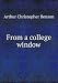 From a college window bei Bücher zum Namen: 515oRyjQLLL._SL75_