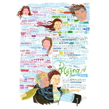 Titanic Film Script by Jess Wilson (Ltd Edition Print)