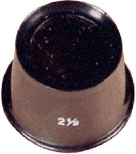 4x-Eye Loupes - 2 1/2" Focus, black