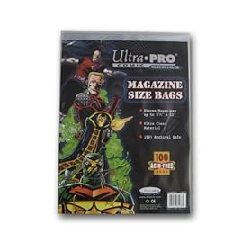  Ultra Pro Magazine Size Bags