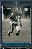 2000 Upper Deck Legends # 45 Frank Gifford New York Giants Football Card - Mint Condition - Shipped In Protective ScrewDown Display Case!