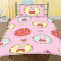 Peppa Pig Spiral Duvet and Pillowcase Set