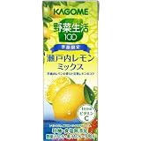 カゴメ 野菜生活100 瀬戸内レモンミックス 200ml×24本