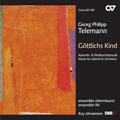 Telemann : G�ttlichs Kind (Musique pour Avent et No�l)