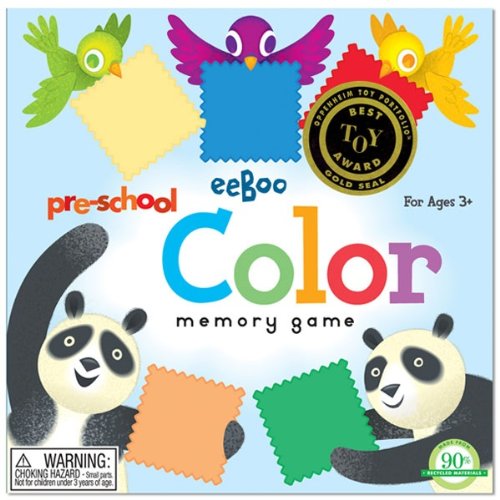 Pre-School Color Memory Game
