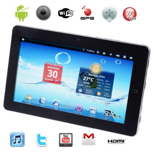 10.1″ 16GB Android 2.3 infotmic 210 1GHz WiFi GPS Camera Tablet PC