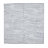 UPC 812209020075 product image for Tadpoles Wood Grain Playmat Set, Grey | upcitemdb.com