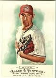 2009 Topps Allen & Ginter Baseball Card #221 Brandon Webb Arizona Diamondbacks - MINT Condition - Shipped In Protective ScrewDown Display Case!