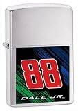 Dale Earnhardt Jr. - Combo - Brushed Chrome Zippo Lighter